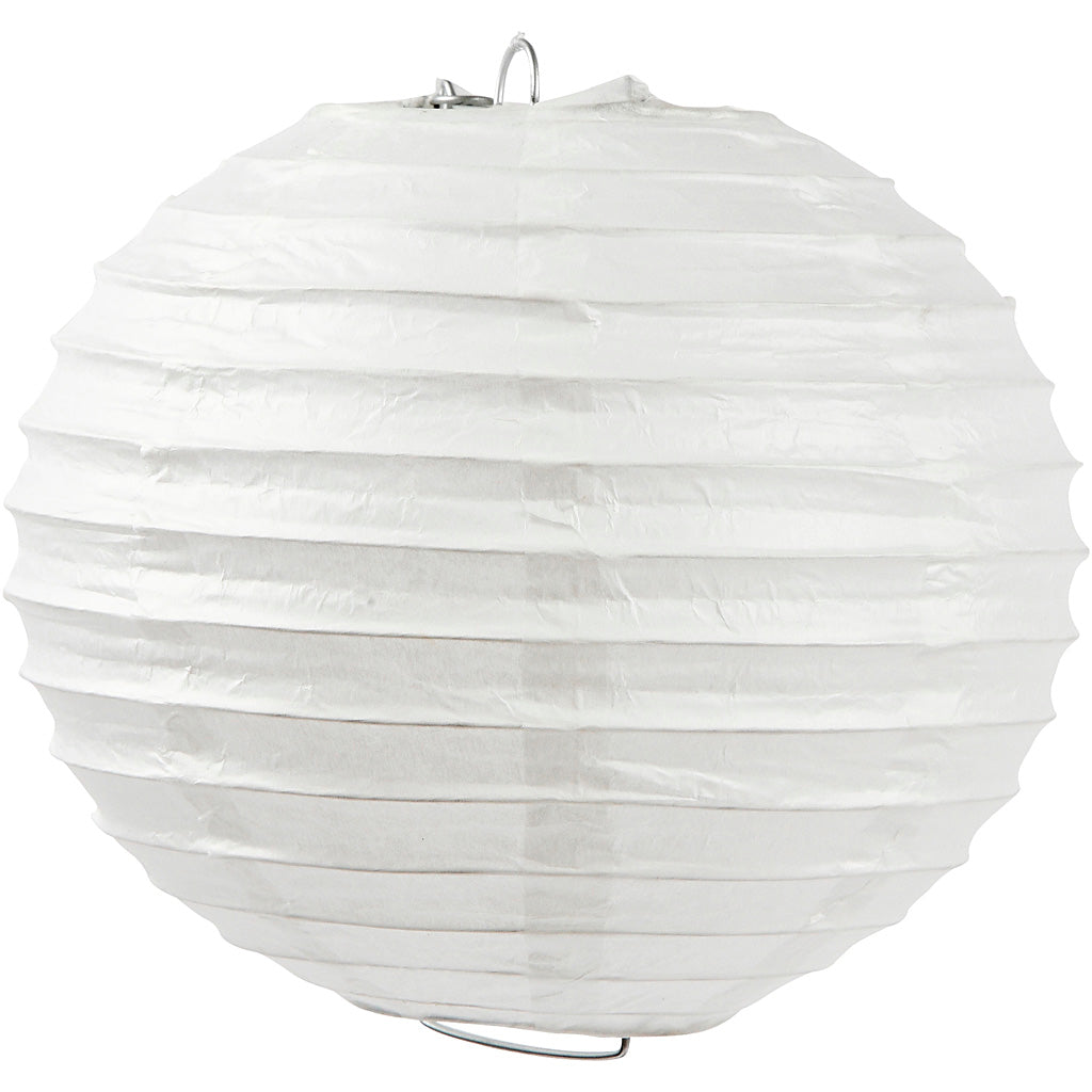 Creativ Company Reispapierlampe weiß, 35cm