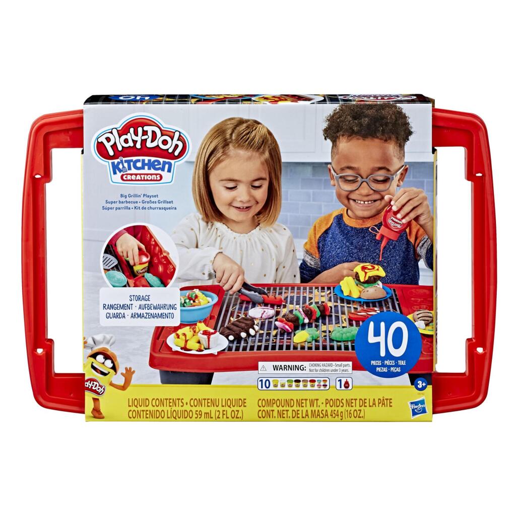 Großes Play-Doh-Grill-Spielset