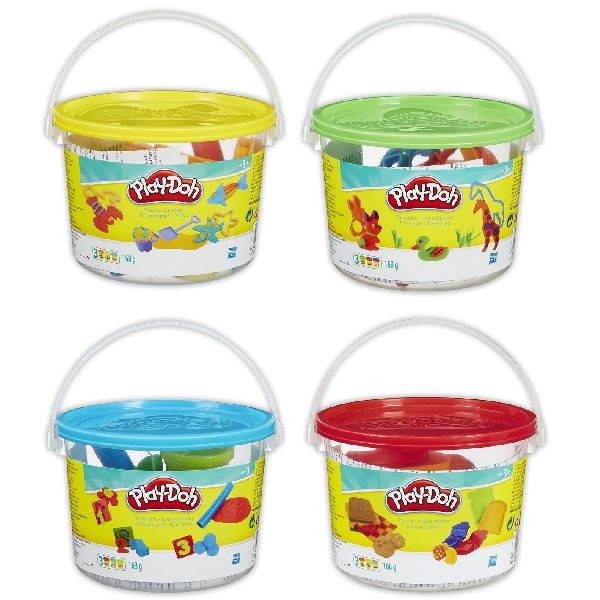 Play-Doh Mini-Eimer mit 3 Töpfen + Zubehör