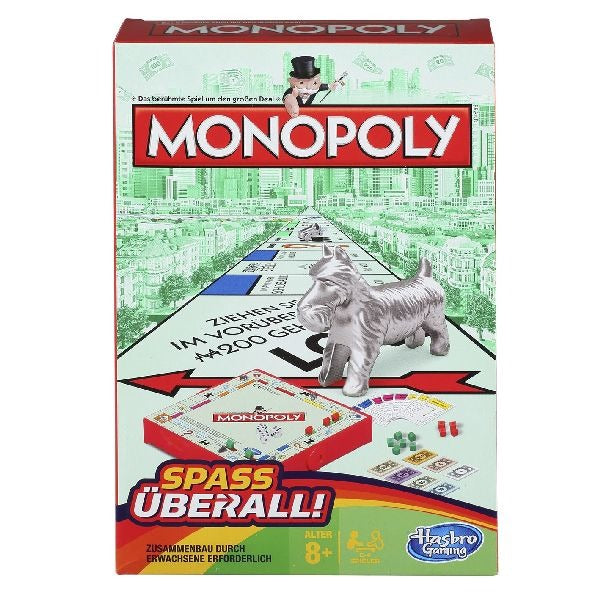 Monopoly-Reisespiel von Hasbro