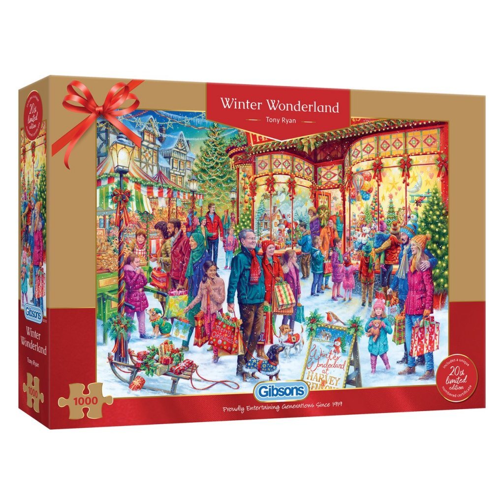 Gibsons Gibsons Puzzle Winter Wonderland 1000 Teile