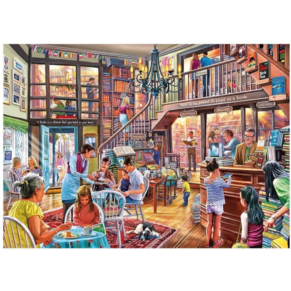 Andere Marken Gibsons Puzzle Story Time 1000 Teile