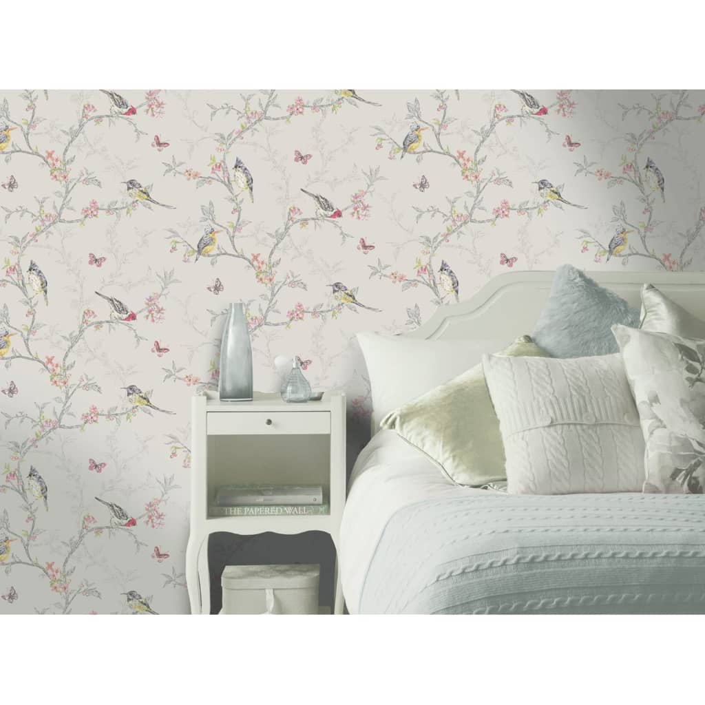 Niederländische Wandverkleidung Wallpaper Phoebe Lila