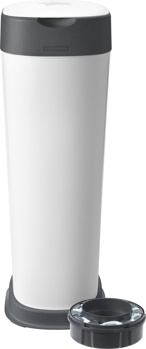 Tommee Tippee Twist Click XL Windeleimer – für bis zu 60 Windeln – 1 Nachfüllkassette – antibakterielle grüne Folie