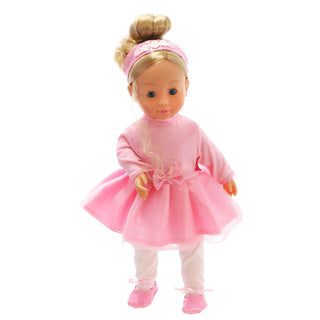 Ottosimon tanzende Puppe Molly 40 cm mit Musik- und Liederspielzeug.