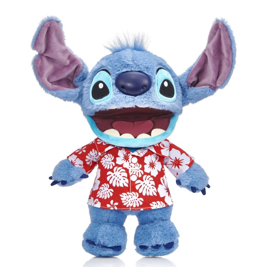 Disney Stitch Hawaiian Chatty Stitch Kuscheltier 30 cm + Sound
