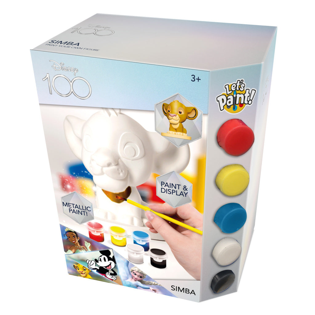 Disney 100 Jahre Herstellung von Simba-Gipsfiguren