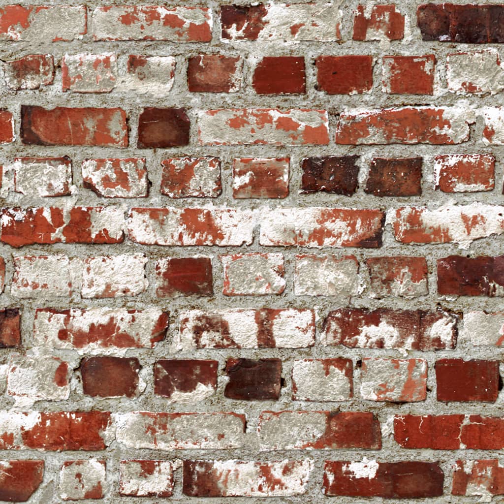 Niederländische Wandverkaufswallpapier Ziegelrot Rot