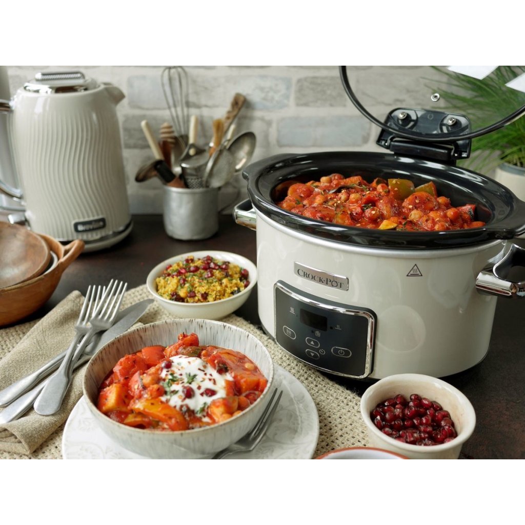 Crock-Pot Crock-Pot CR060 Slow Cooker 3,5 l Cr egrave;me Weiß