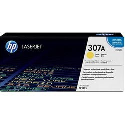 Tonercartridge hp ce742a geel