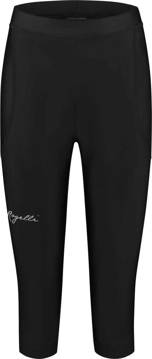 Rogelli core driekwart fietsbroek dames - zwart - xxl