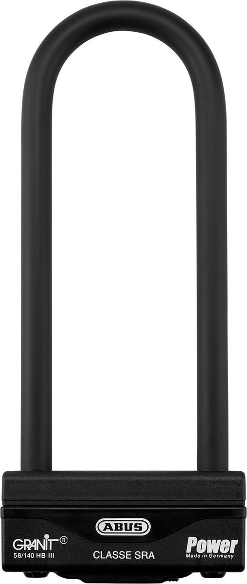 Abus Motorradschloss Bügelschloss - Granit™ Power 58 - Sicherheitsstufe 18 - Art-4 für Motorräder geeignet