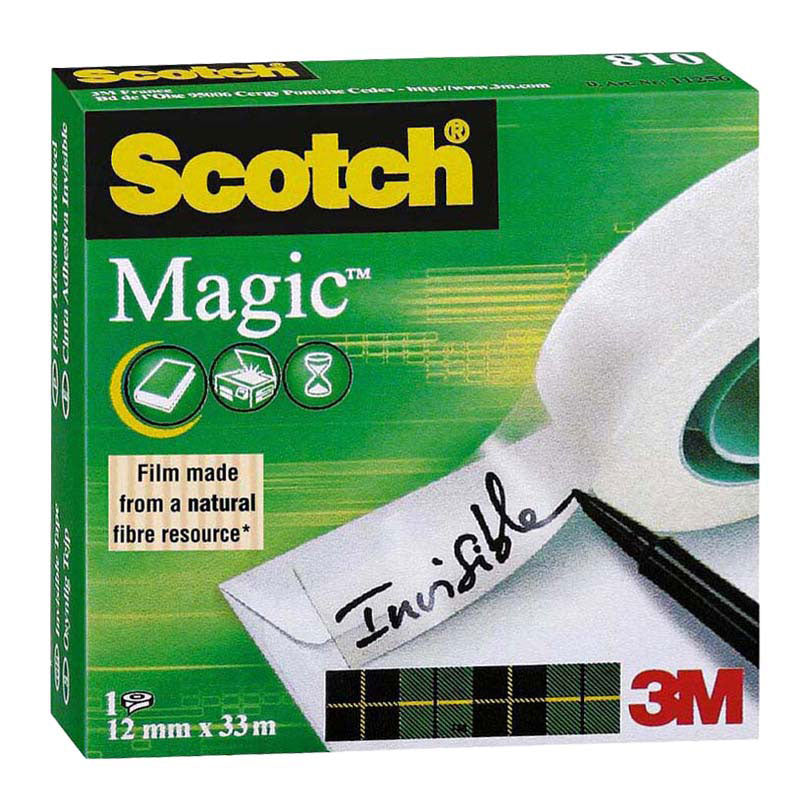 Quantore Klebeband Scotch Magic 810 matt - 12mmx33m