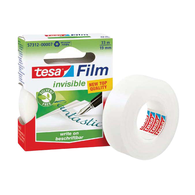 Quantore unsichtbares Klebeband Tesa-Folie 19 mm x 33 m
