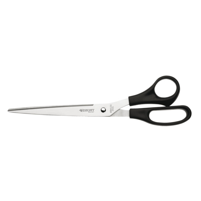 Quantore Schere Westcott Schreibtisch 260 mm Edelstahl mit Kunststoffgriff