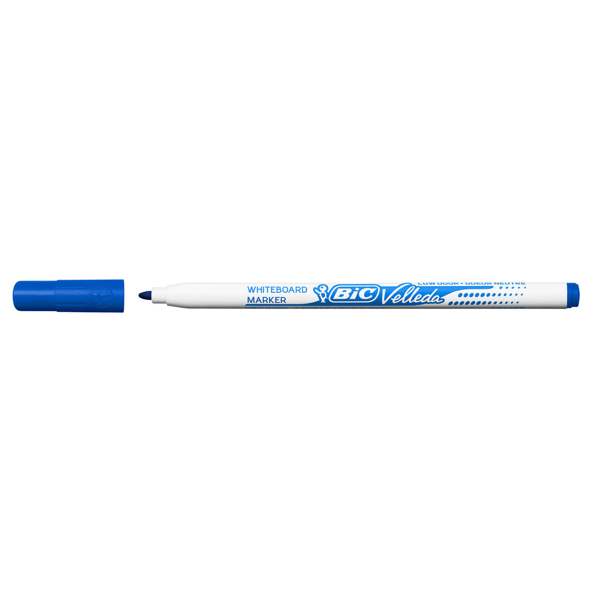 Bic Filzstift 1721 Whiteboard rund blau 1,5 mm