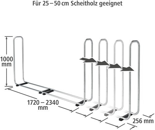 Wolfcraft Stapelhulp für Holzlager 5122000