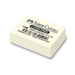 Radiergummi faber-castell latexfrei weiß