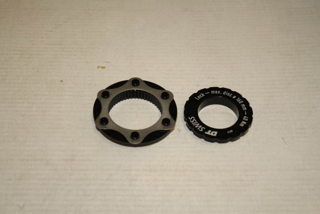 DT Swiss ANP Nabe DT Center Lock Adapter Race 160 12 mm schwarz