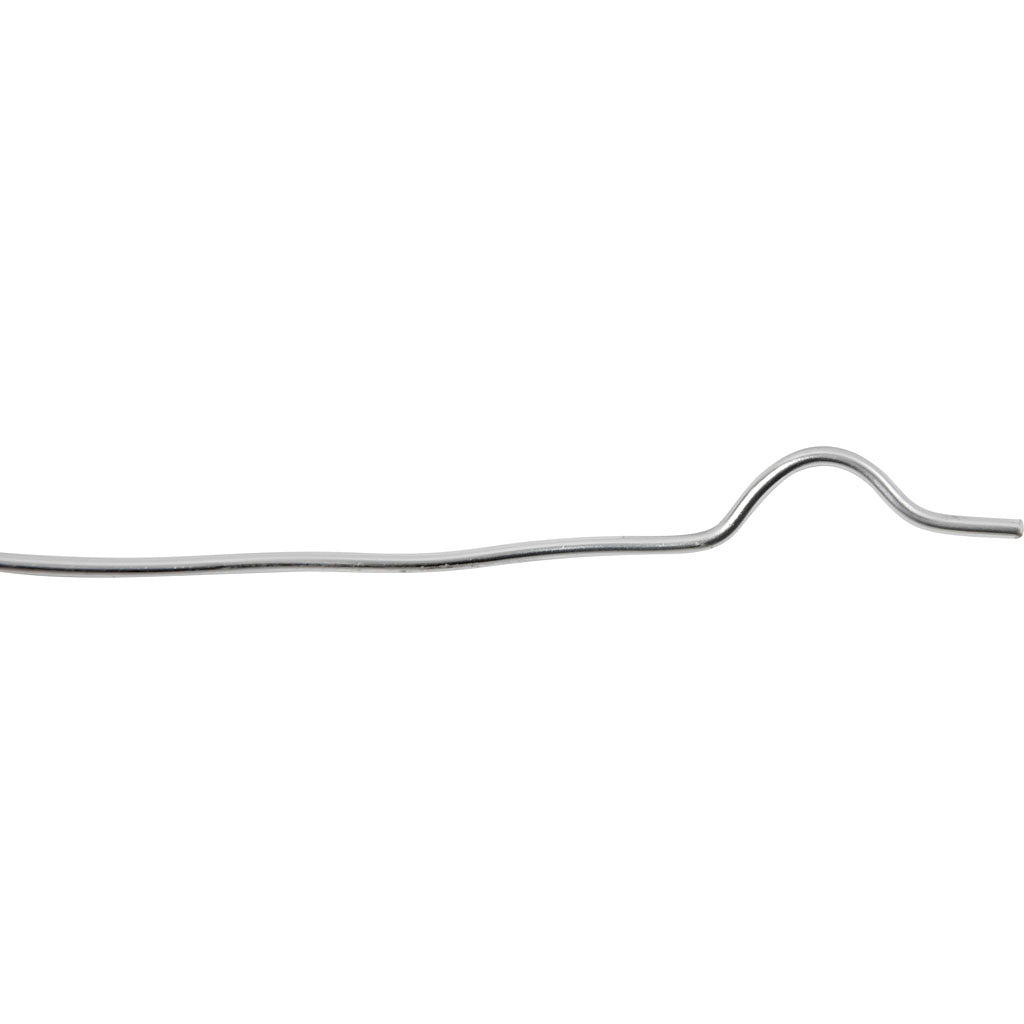 Creativ Company Aludraht, rund, Stärke 2 mm, silber, 100 m 1 Rolle