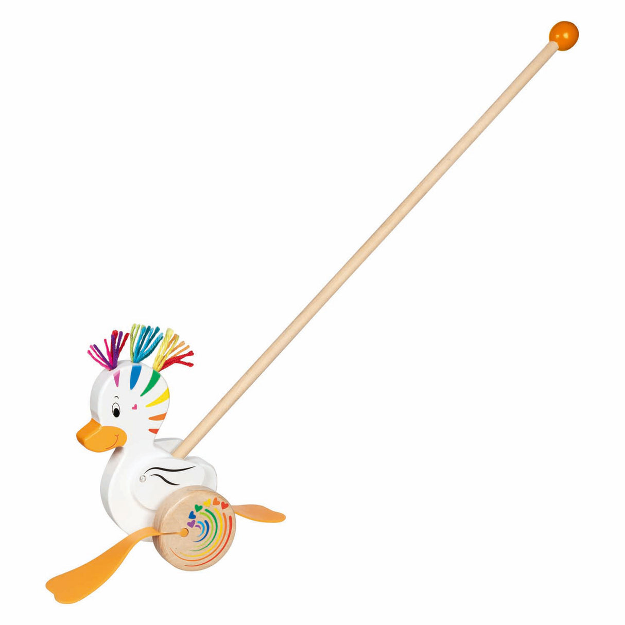 Goki Holzschiebetier Ente Lou