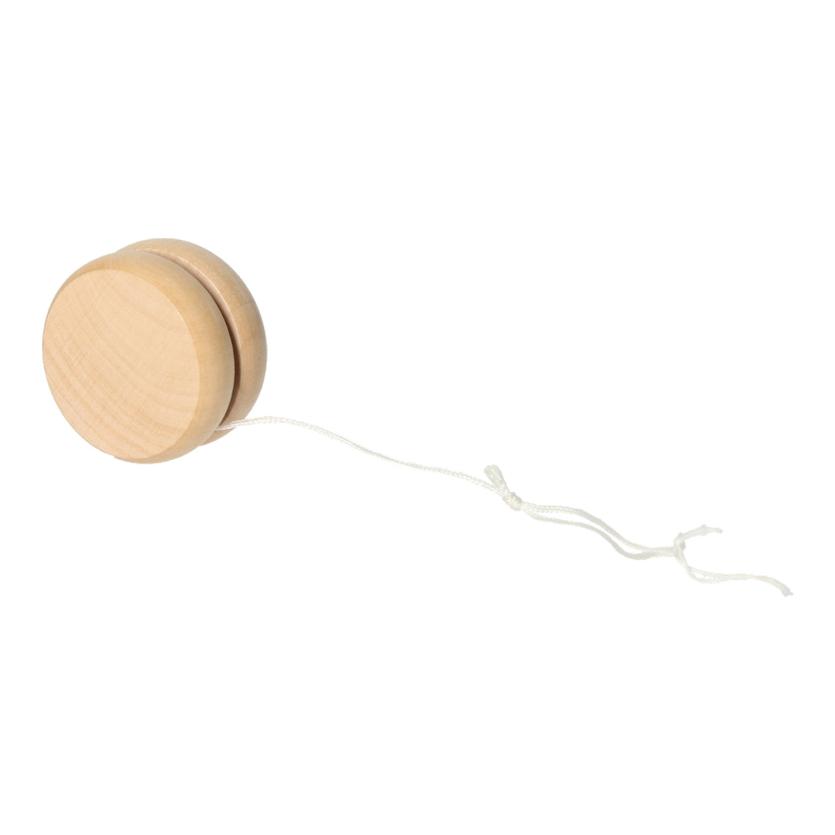 Goki Holz-Yo-Yos im Baumwollbeutel, 24 Stück