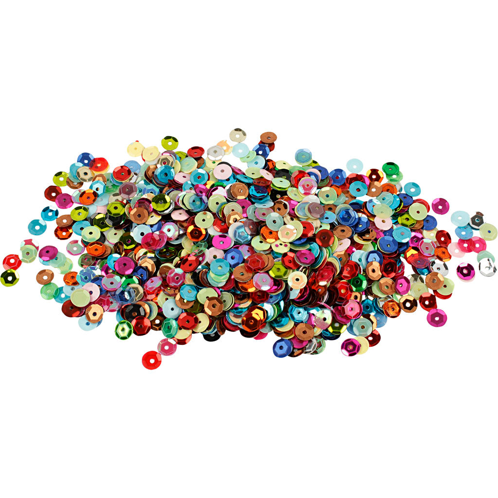 Runde Pailletten, 10gr