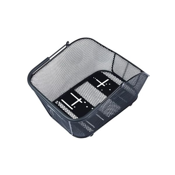 Basil Fahrradkorb Icon M Multi System NX 12 Liter 39 x 24 x 13 – Schwarz