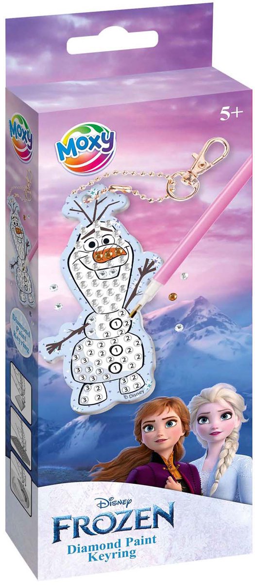 Die kreative Bastelgruppe stellt Ihren eigenen Schlüsselanhänger mit Diamantmalerei her, Olaf