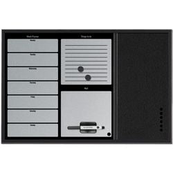 Bi-office planner mx03402169 60 x 40 cm zwart