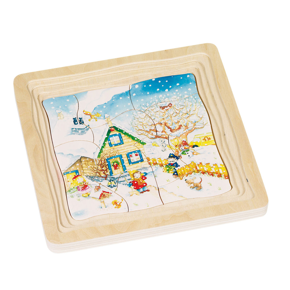 Goki 4-Layer-Puzzlezeit, 54.
