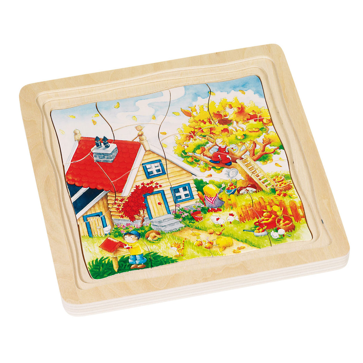 Goki 4-Layer-Puzzlezeit, 54.