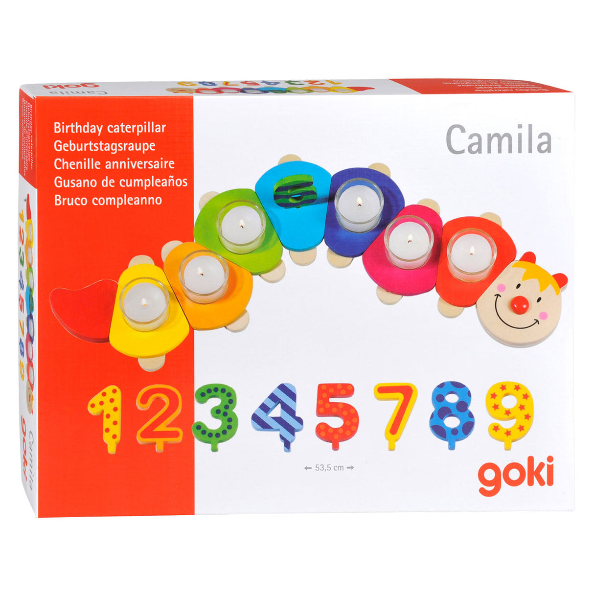 Goki Geburtstagsraupe