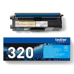 Tonercartridge brother tn320c cyaan