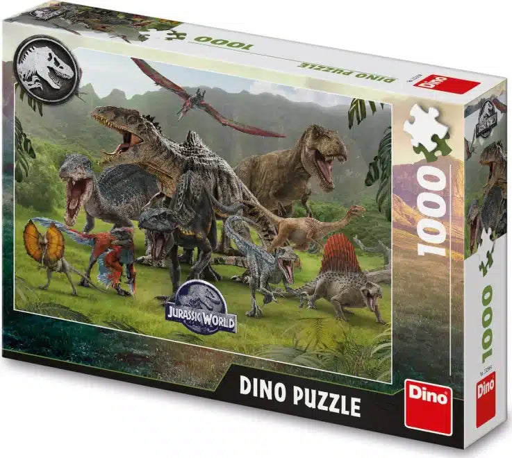 Dinotoys Dino-Puzzle Jurassic World – 1000 Teile