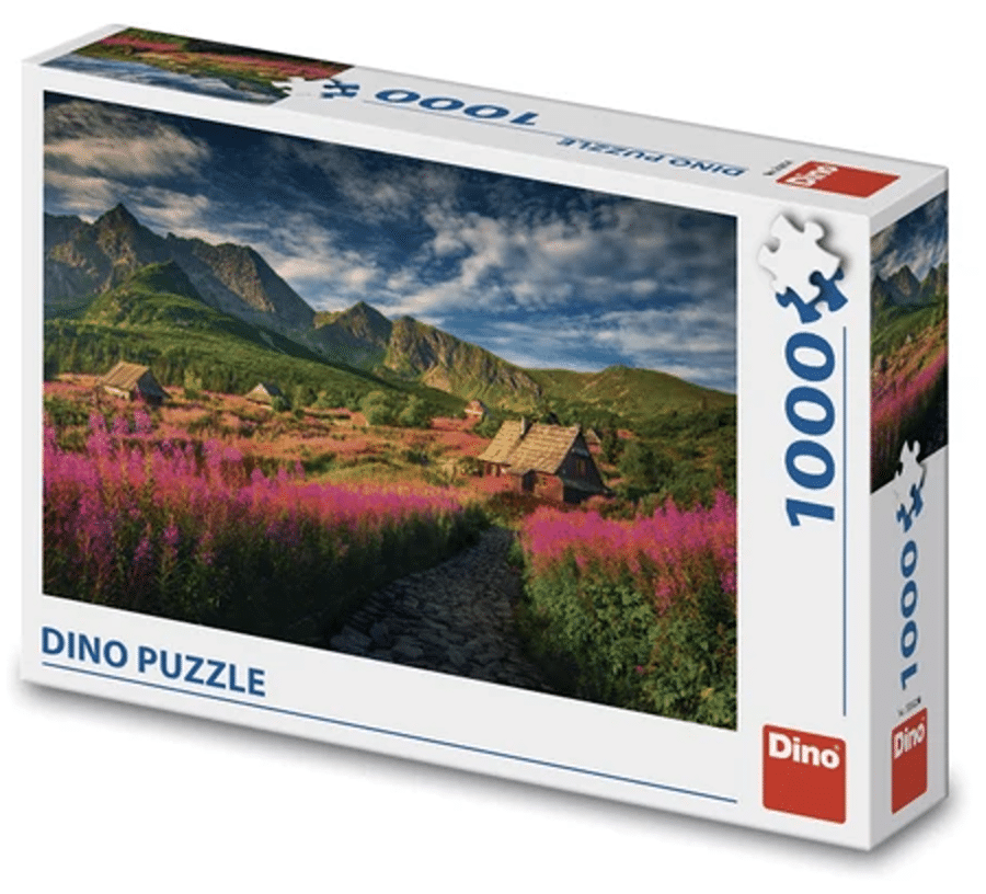 Dinotoys Dino-Puzzle des Gasienica-Tals – 1000 Teile