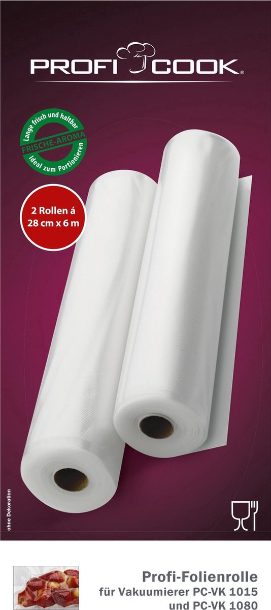 Proficook 8910155 – Vakuumwalzen 28 cm für vk1080
