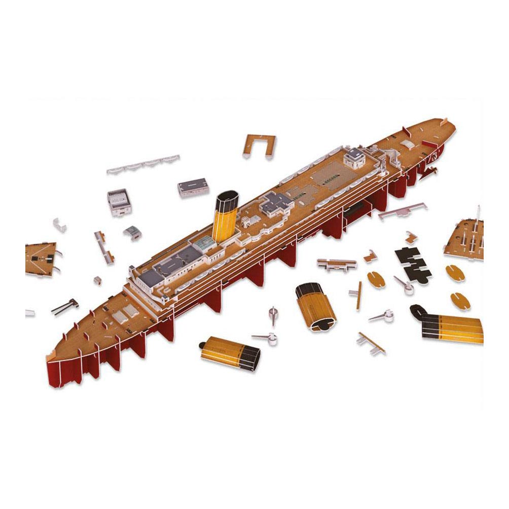 Revell 3D-Puzzle-Bausatz - RMS Titanic LED Edition 266tlg.