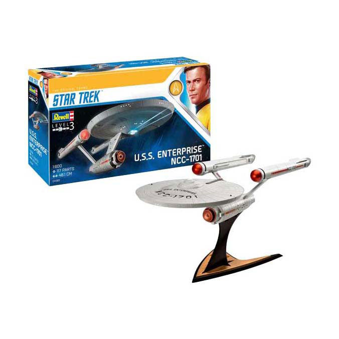 Revell-Modellbausatz – U.S.S. Enterprise NCC-1701 1:600 – 117 Stück.