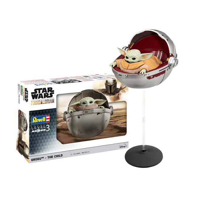 Revell Modellbausatz Star Wars – Grogu das Kind der Mandalorianer 1:3 – 43-tlg.