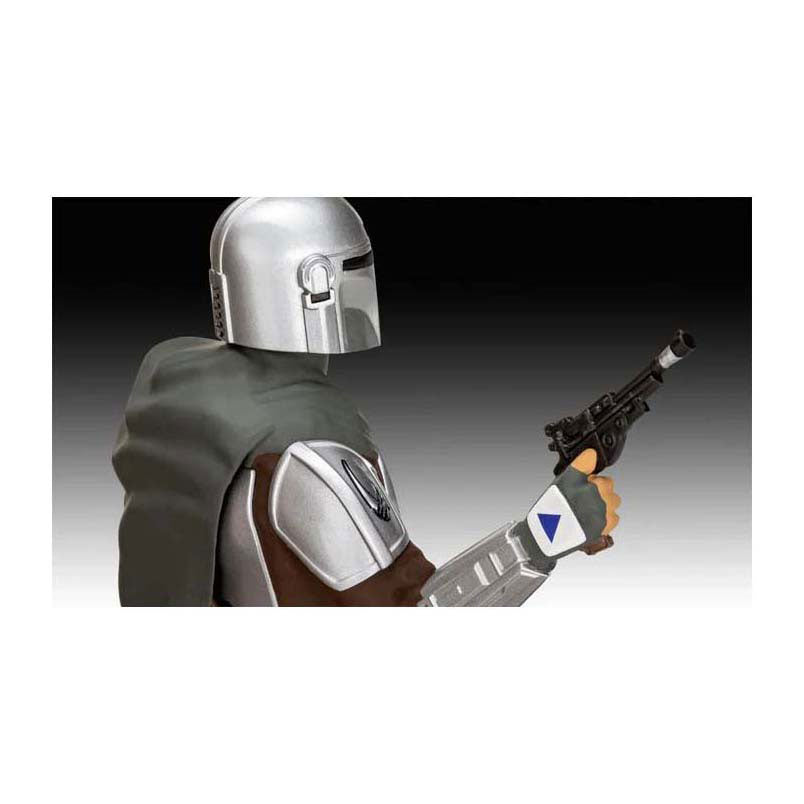 Revell Modellbausatz Star Wars – Din Djarin, der Kopfgeldjäger, der Mandalorianer 1:9 – 60 Stück.