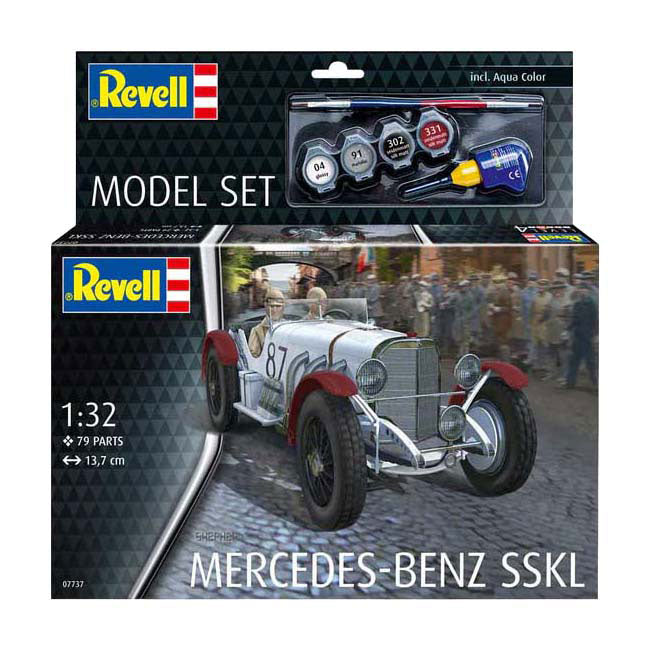 Revell Modellbausatz - Mercedes-Benz SSKL 1:32 - 79tlg. - inkl. Grundfarben