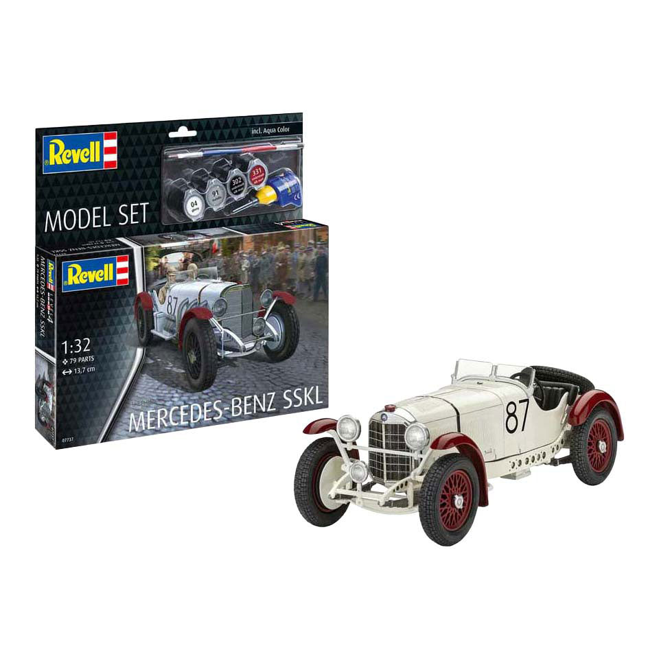 Revell Modellbausatz - Mercedes-Benz SSKL 1:32 - 79tlg. - inkl. Grundfarben