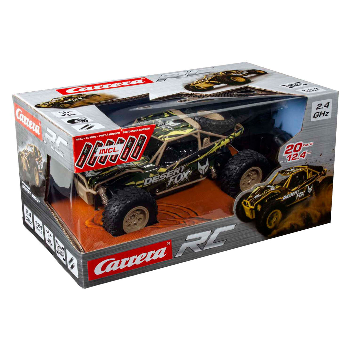 Carrera RC 2,4 GHz Wüstenbuggy – 1:24