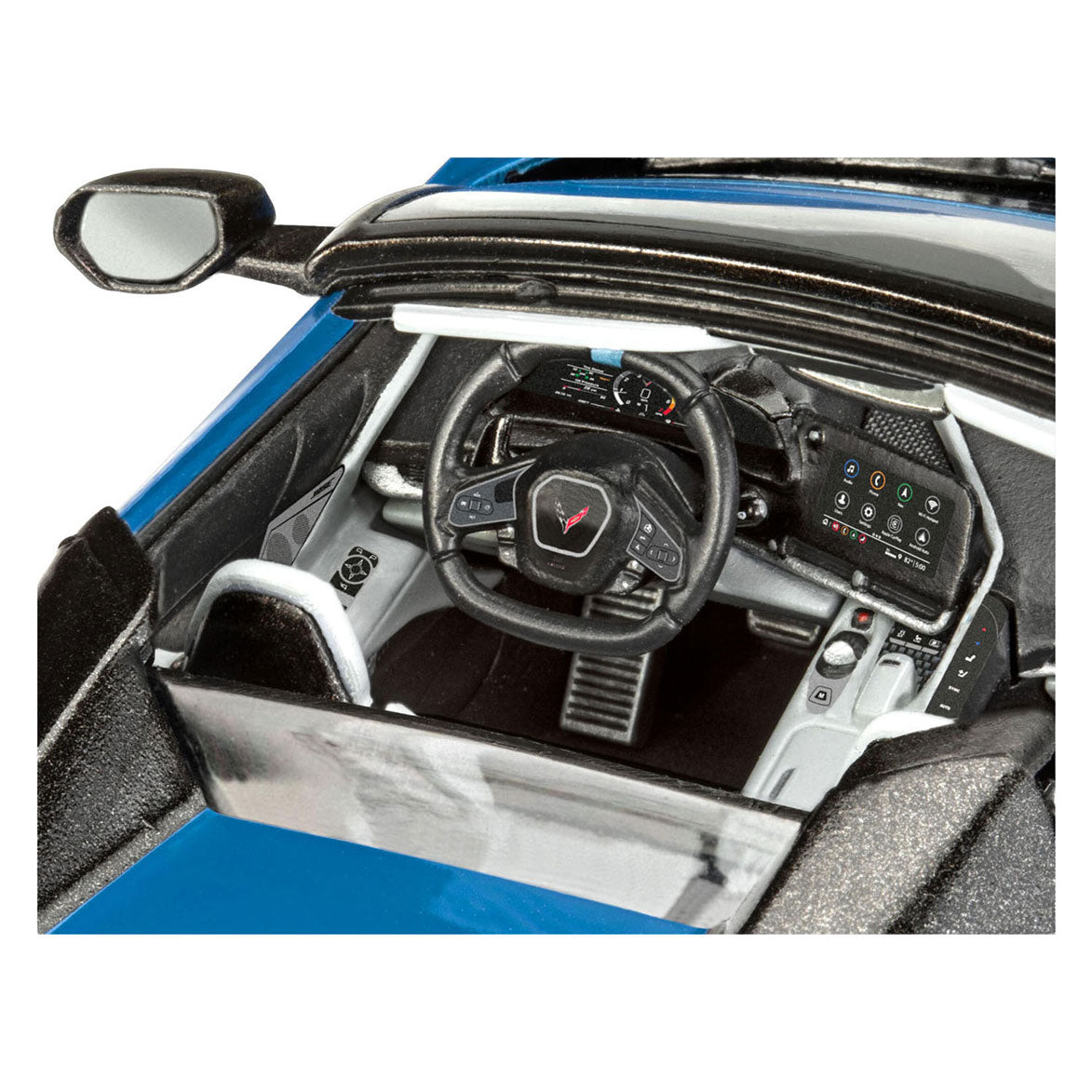 Revell modelbouwpakket corvette c8 cabriolet 1:25 - 149dlg.