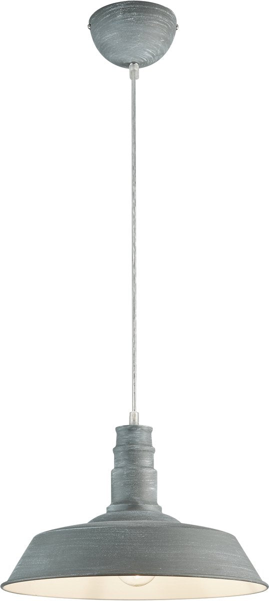 Rl live your light reality will - hanglamp - beton - excl. 1x e27 60w