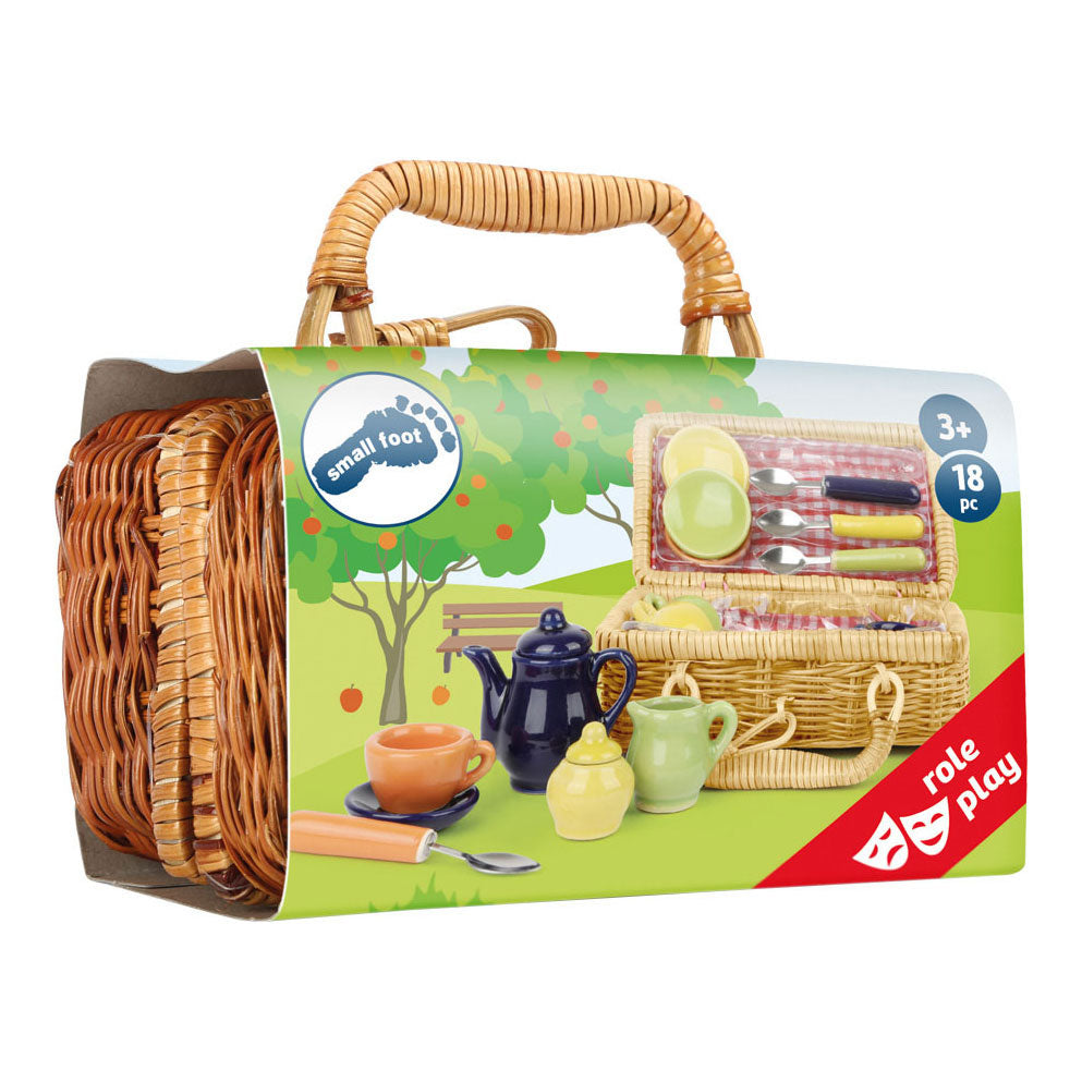 Small Foot - Picknickkorb mit Geschirr