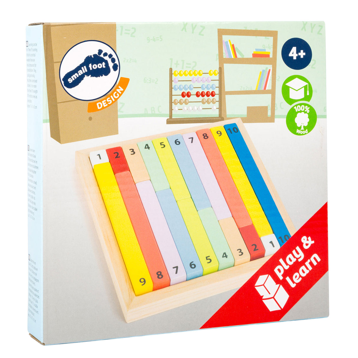 Small Foot - Mathe-Stöcke aus Holz