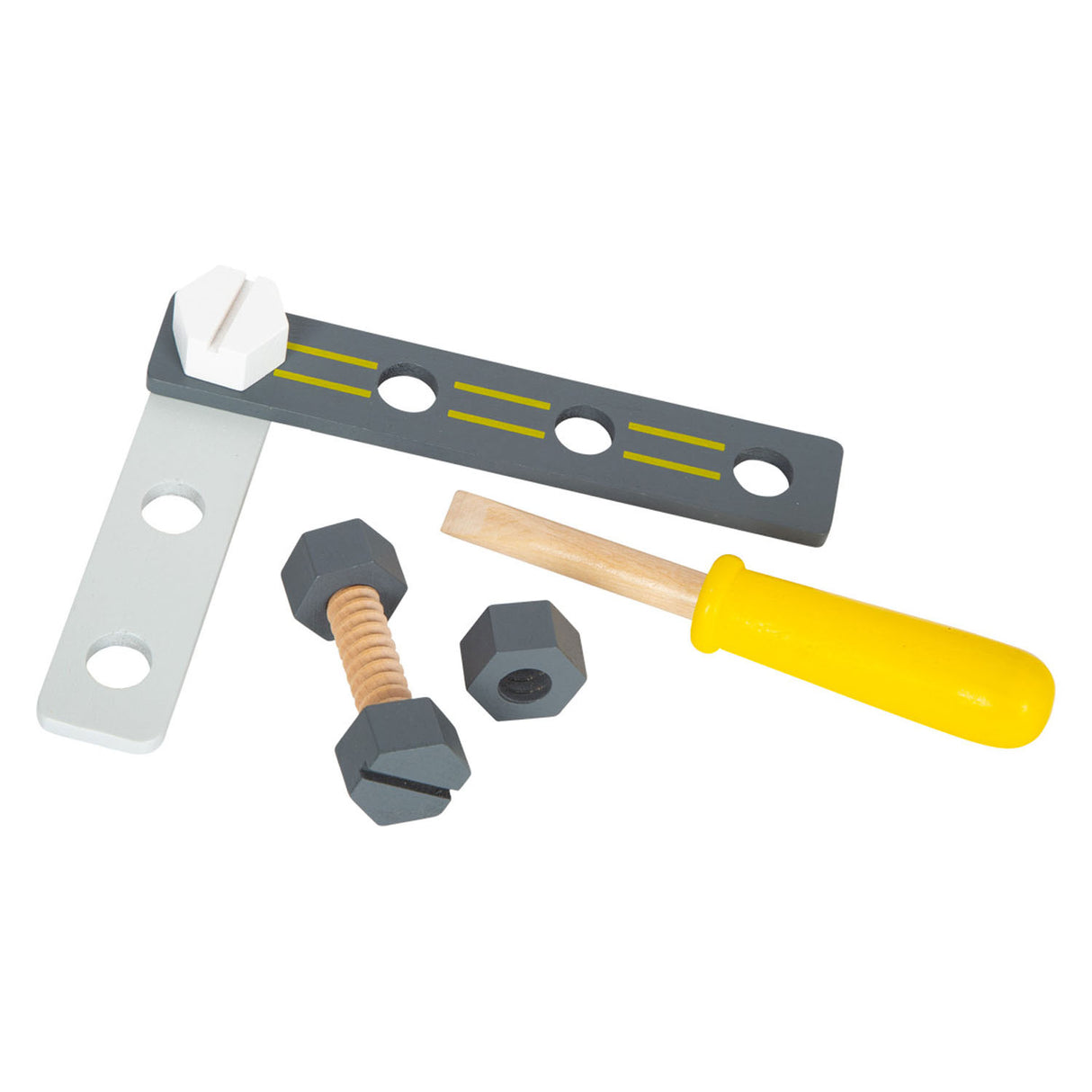 Small Foot - Holzbaukasten Miniwob, 67-teilig.