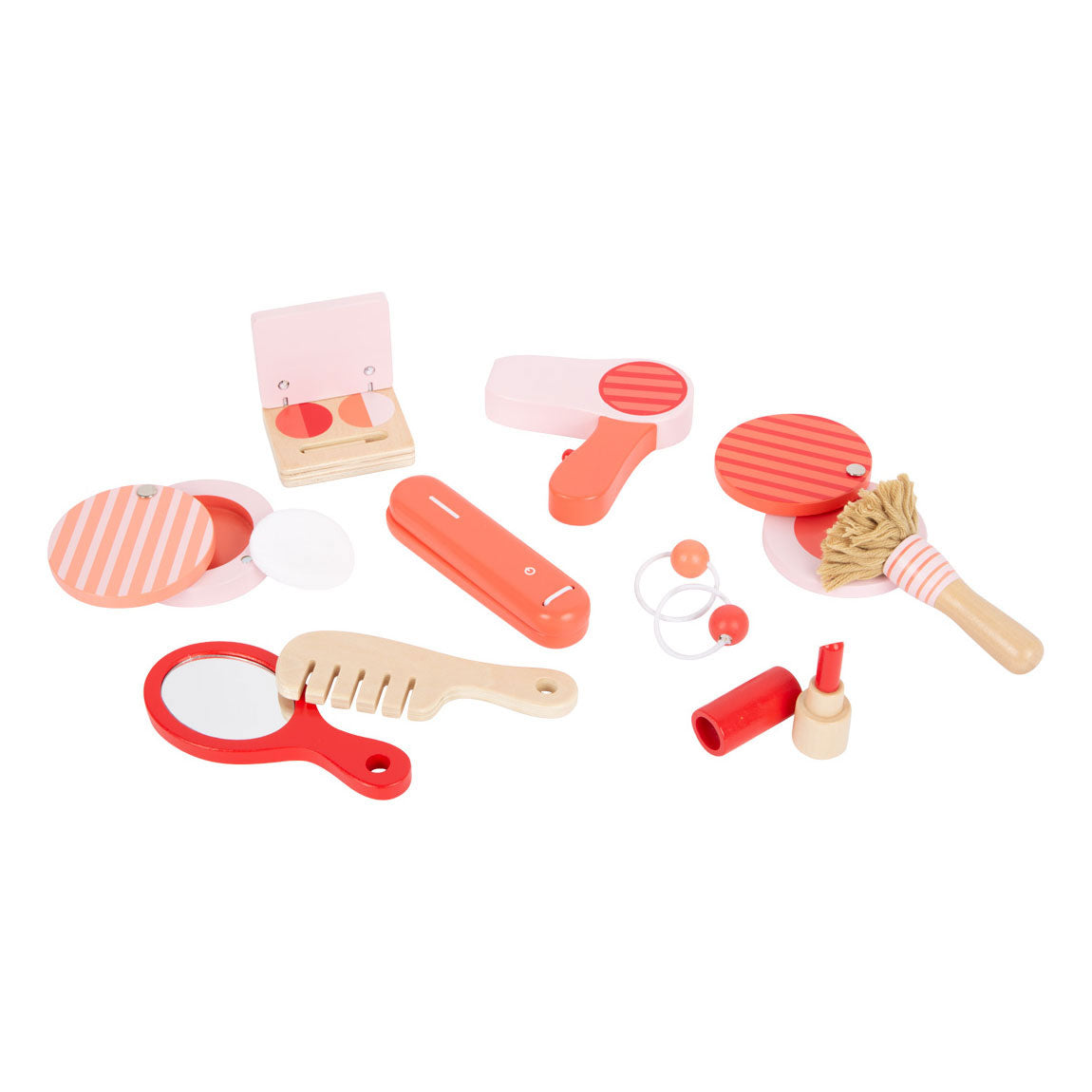 Small Foot - Retro-Spielschminke aus Holz im Koffer